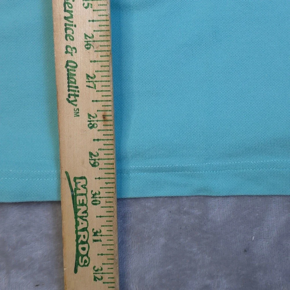 Banana Republic Milly Polo Mens XL Aqua Blue Striped Pique Preppy‎ Summer Casual